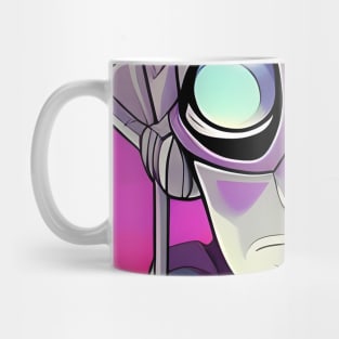 Cute robotic boy Mug